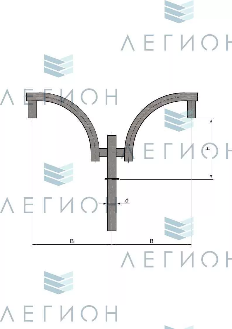 К45-1,0-1,0-1-1 кронштейн однорожковый