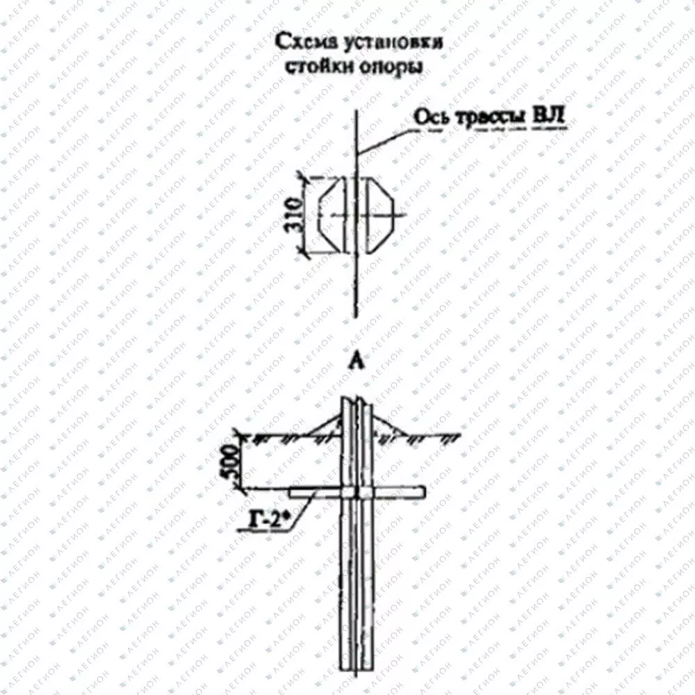 Многогранная опора ПМ10-1