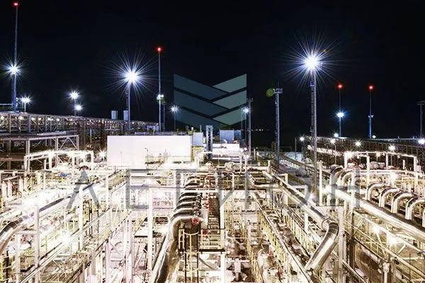 Освещение нефтяных месторождений