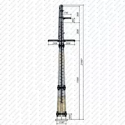 Многогранная опора УМ110-17.2